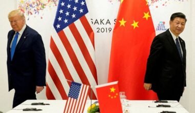 Trump tariffs live: Musk calls Trump trade adviser a moron