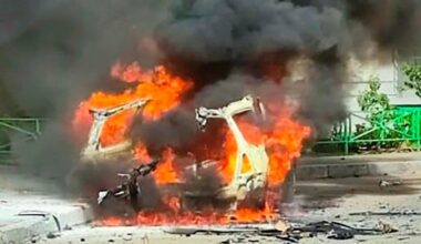 Russian army officer killed by exploding Volkswagen Golf near Moscow