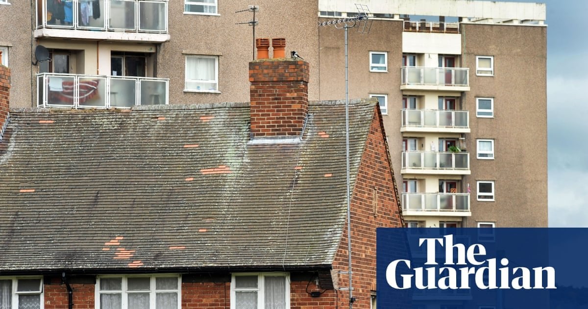 Hundred-year wait for family-size social housing in parts of England, study finds