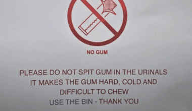 This sign was in a pub in the uk lol 😂