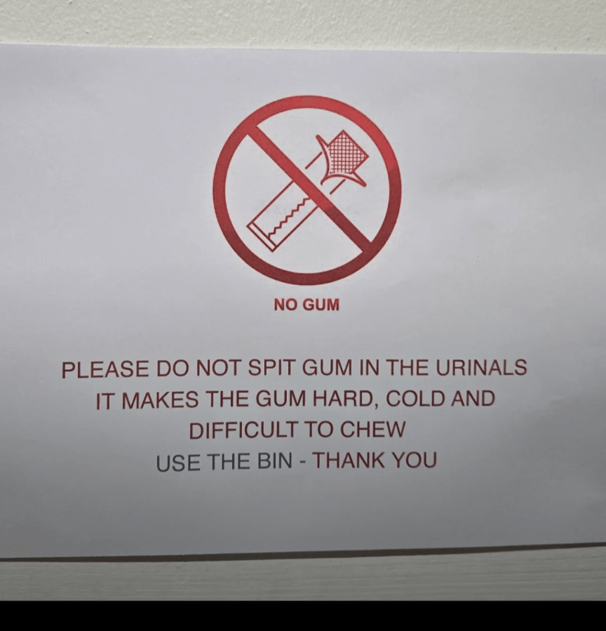 This sign was in a pub in the uk lol 😂