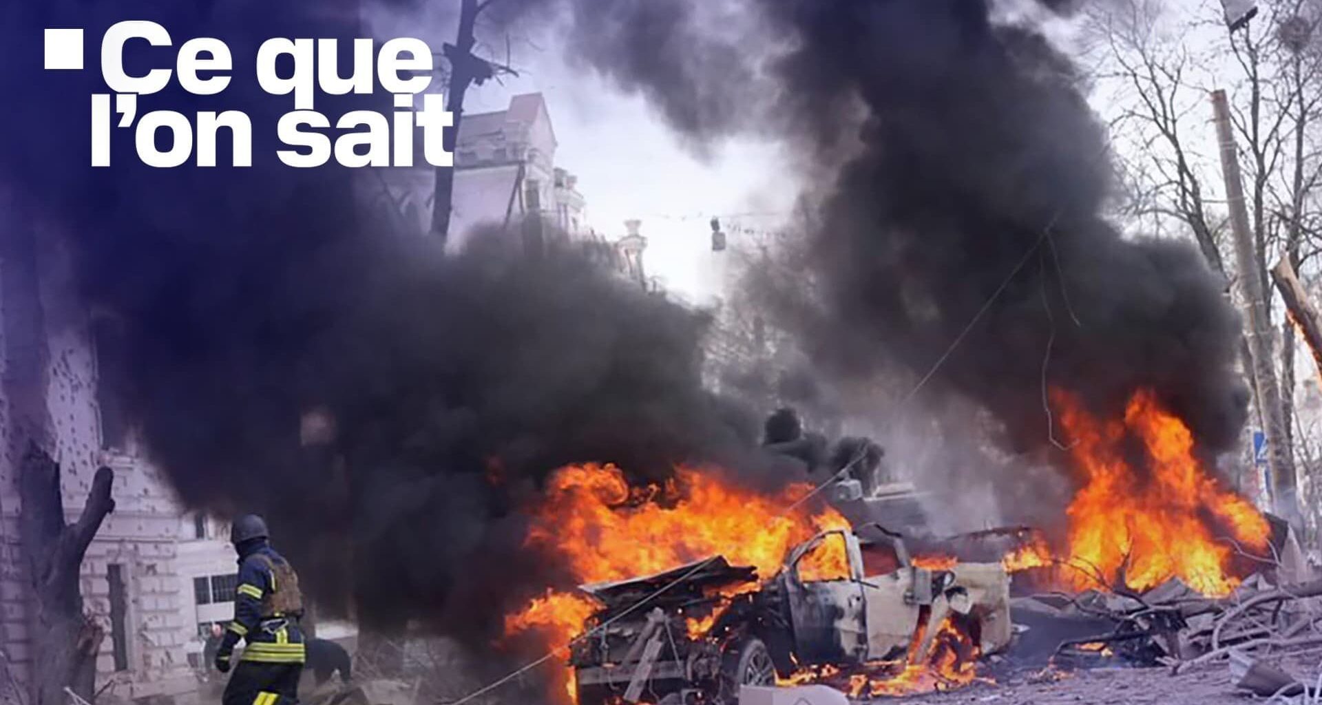 Guerre en Ukraine: ce que l'on sait de la frappe russe meurtrière sur la ville de Soumy