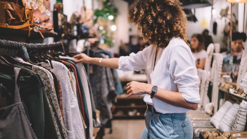 Shoppers were out in March to beat looming price hikes due to tariffs.