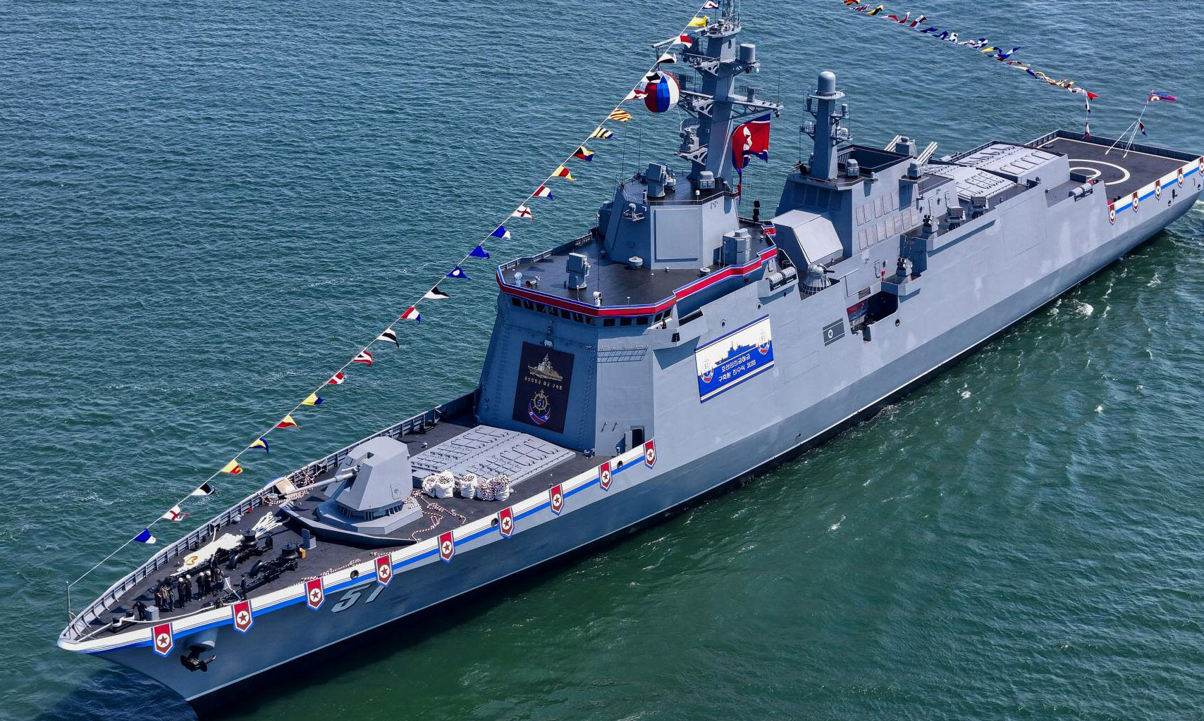 North Korea launches largest new warship, states aim to sail beyond peninsula
