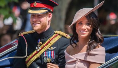 Prince Harry & Meghan Markle Reportedly Disagree on Posting Their Kids