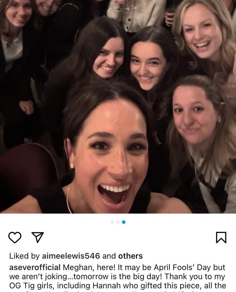 Looks like Meghan’s As Ever launches tomorrow