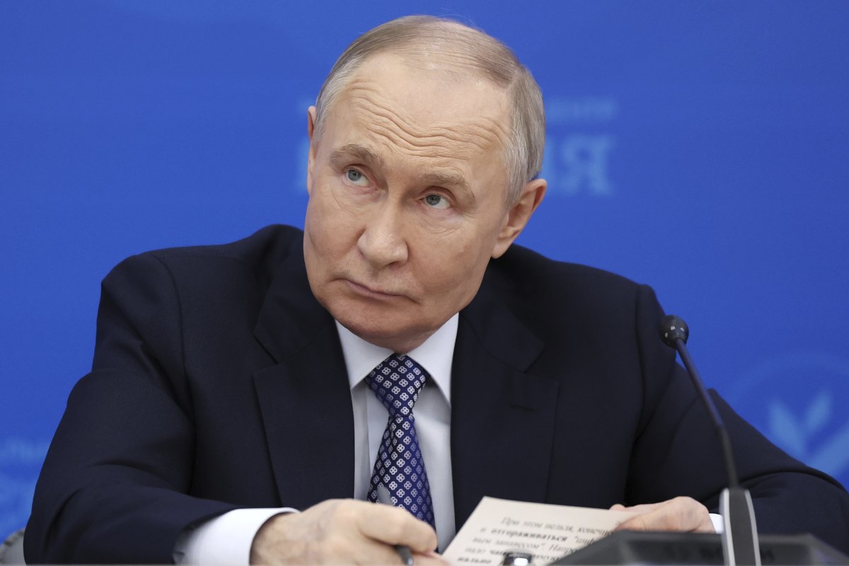 Russian President Vladimir Putin in Moscow