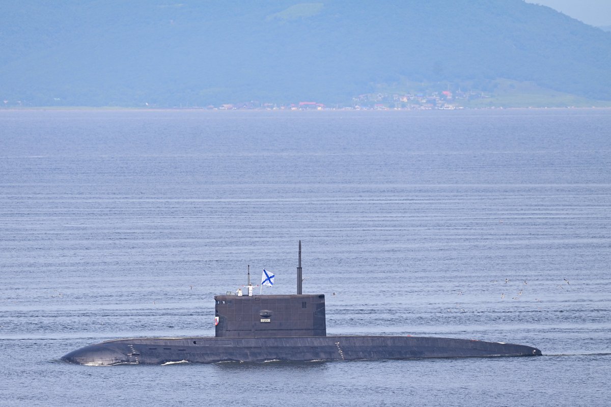 Russia's Pacific Fleet submarine