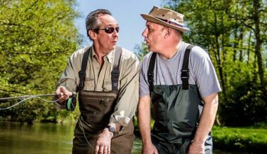 Somehow I've only just caught Mortimer and Whitehouse: Gone Fishing and I've got to say this is just one of the loveliest shows I think I've ever seen