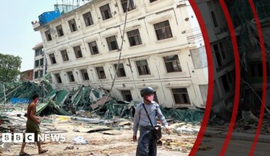 Inside Mandalay: BBC finds huge devastation and little help for Myanmar quake survivors