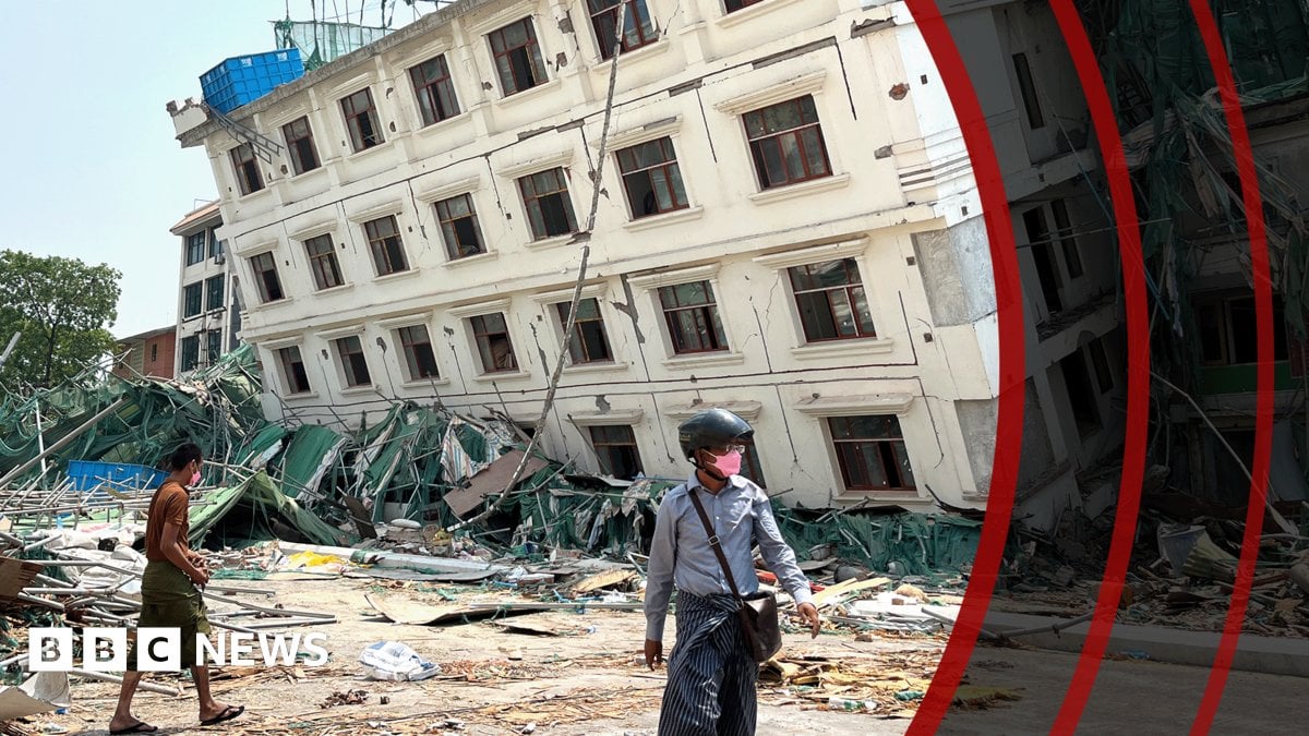 Inside Mandalay: BBC finds huge devastation and little help for Myanmar quake survivors