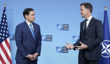 Rubio updates NATO chief on Ukraine peace proposal