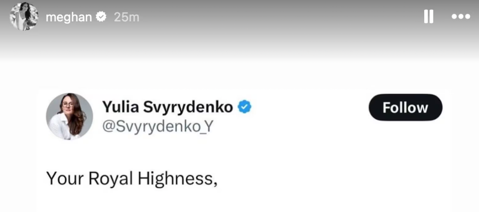 social media interaction with a greeting