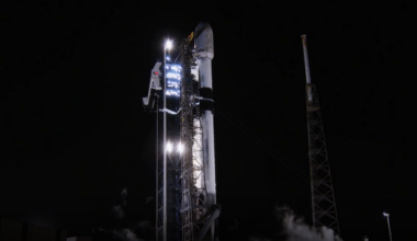 SpaceX launching Falcon 9 rocket from Kennedy Space Center