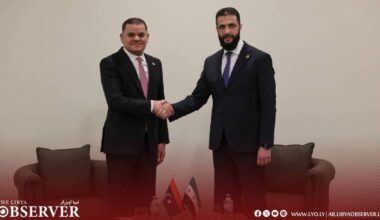 Dbeibah affirms Libya's continued support for Syrian people