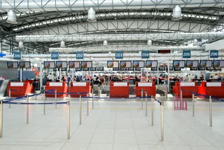 Prague airport. Shutterstock by Sorbis