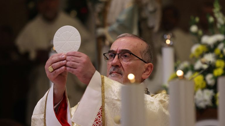 Latin Patriarch of Jerusalem Pierbattista Pizzaballa. File Pic: Reuters
