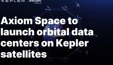 Axiom Space to launch orbital data centers on Kepler satellites