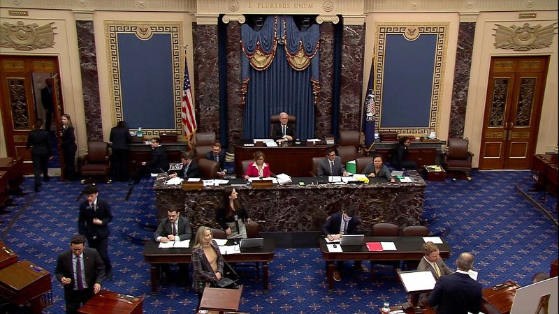 Senate begins ‘vote-a-rama’ as GOP takes first step to advance Trump agenda
