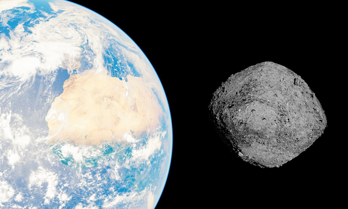 Stock image of asteroid 