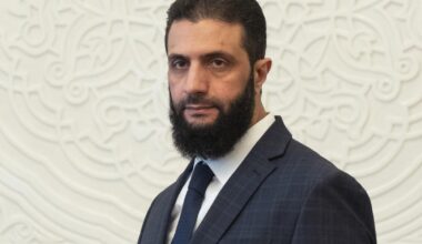 syria s interim president ahmed al sharaa
