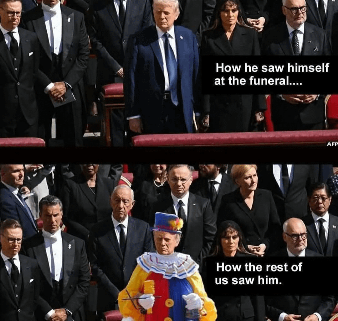 Yep! A clown indeed.