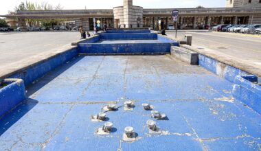 lavori Rfi in piazza Italia, ci siamo. Rinasce la fontana del Mazzoni