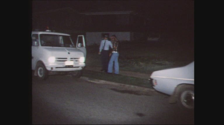 The Dawn Raids, on the streets of Auckland, 1976.