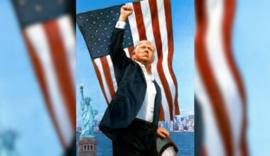 Russian artist reveals mystery Trump portrait gifted by Putin to the US President