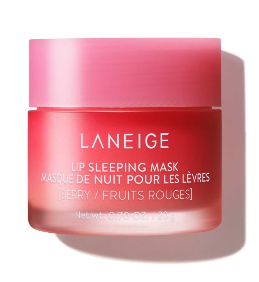 Laneige Lip Sleeping Mask in Berry.