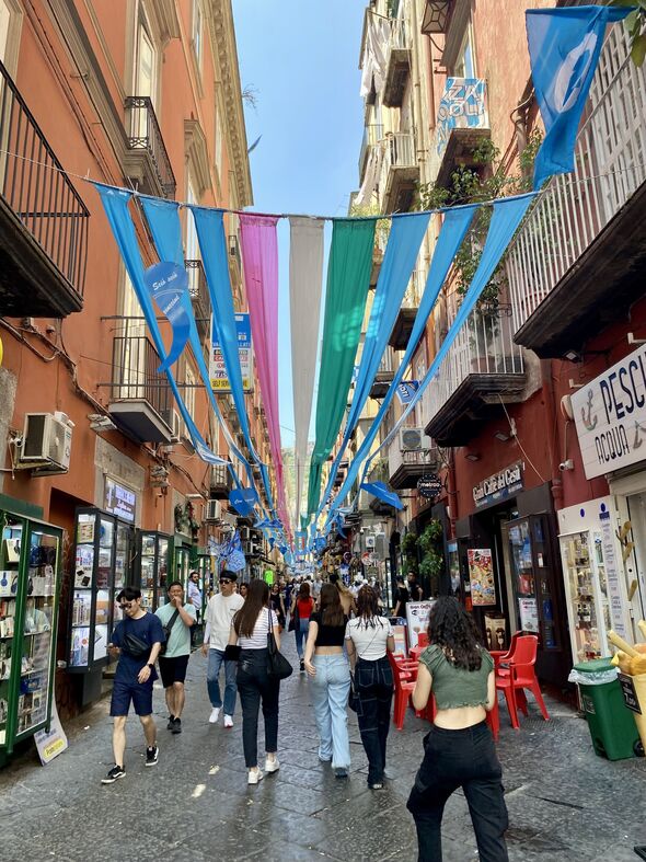 The Spanish Quarter in Naples