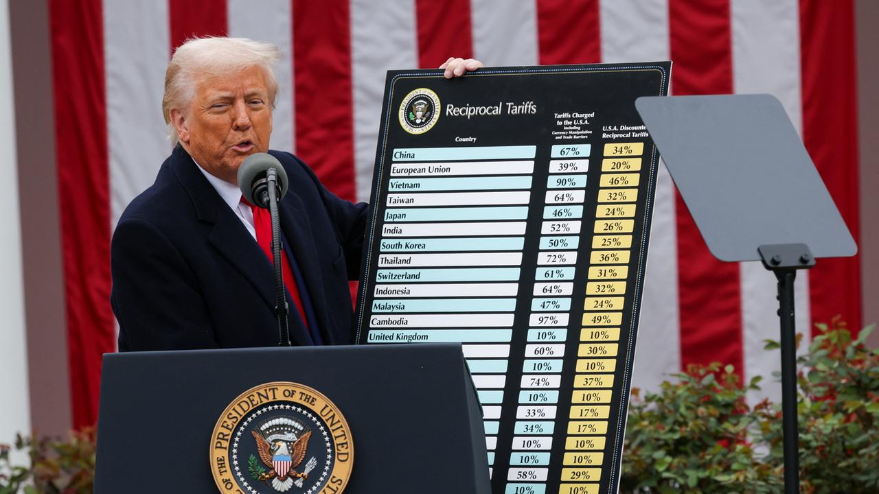 Trump verkündet Zollpaket - 20 Prozent auf Importe aus der EU