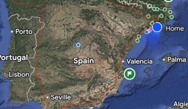 Dar la vuelta España en coche