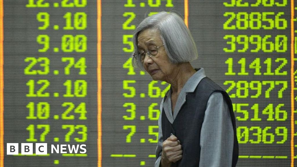 Asian stocks see their worst drop in decades after tariffs
