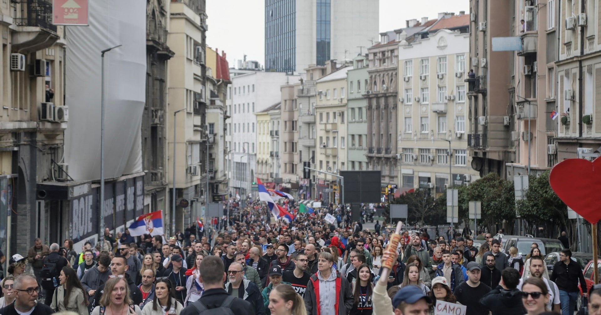 Mystery sound at Serbia protest sparks sonic weapon allegations