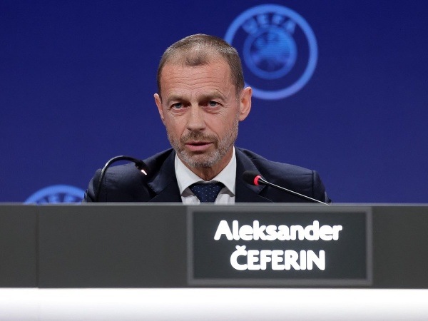 Prezident UEFA Aleksander Čeferin
