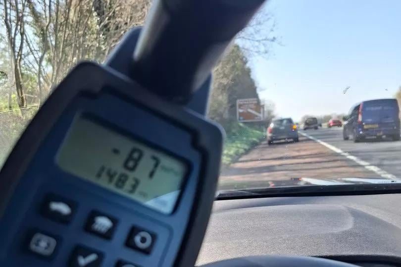New driver caught going 'almost double' the Restricted limit on NI motorway