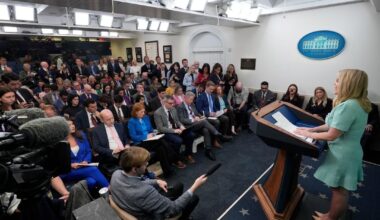The latest White House-press corps kerfuffle is over who sits where — and a whole lot more