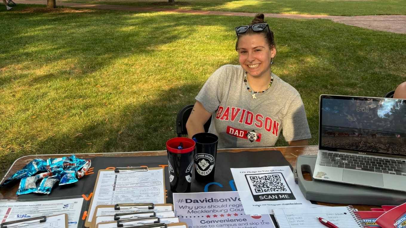 My Work Getting Out the Vote at Davidson College