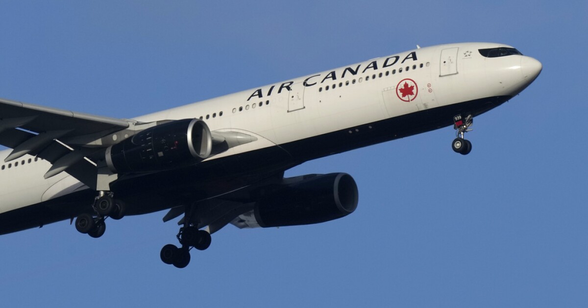Air Canada flight makes emergency landing after reports of a smell of smoke