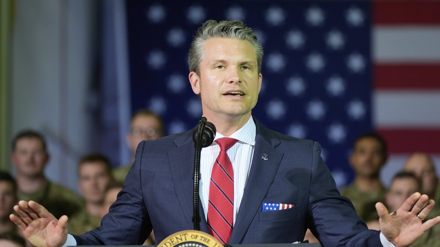 GOP can't defend Hegseth's Signal use, says Rep. Adam Smith : NPR