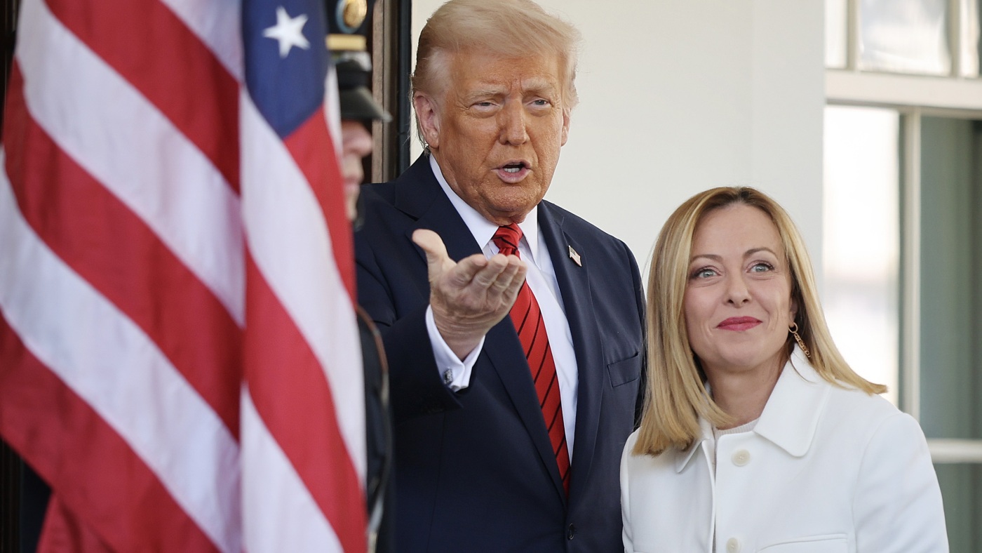 Trump is proving more liability than asset for right-wing politicians abroad : NPR