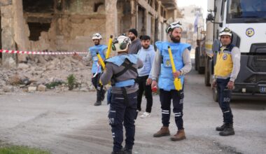 Syria's White Helmets responders have new postwar mission : NPR