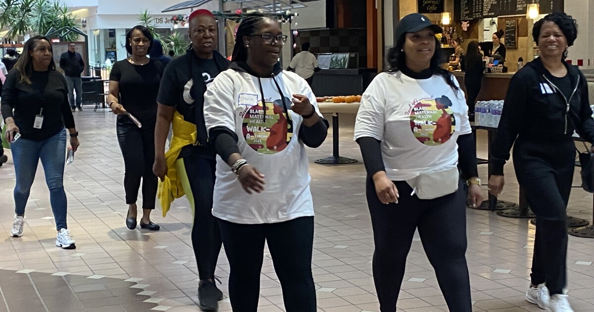 Doulas and advocates walk for change during Black Maternal Health Week