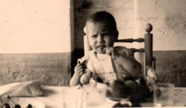 Marzia Bonacina in 1944, displaced during the war.