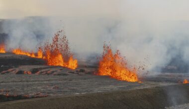 Volcano erupts in southwestern Iceland after a nearby town and spa are evacuated