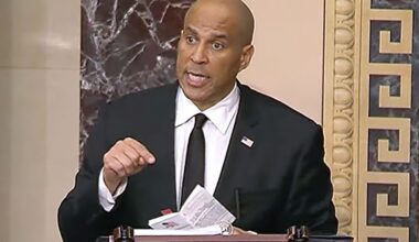 Sen. Cory Booker speaks more than 22 hours to protest Trump's agenda