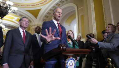 GOP senators push ahead on Trump's tax cuts package and delay big decisions for later
