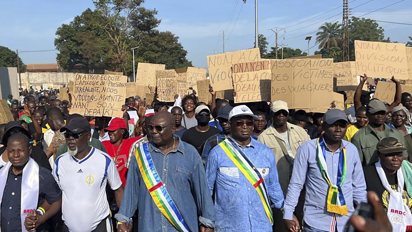 Thousands rally against Russian Wagner mercenaries in Central African Republic