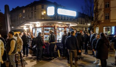 Traditional water houses bring people together in Frankfurt, Germany